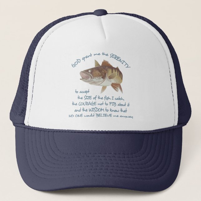 Fisherman's Prayer Trucker Hat (Front)
