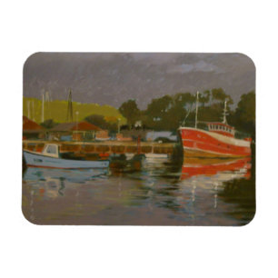 Fisherman's Quay Salcombe 2 Magnet