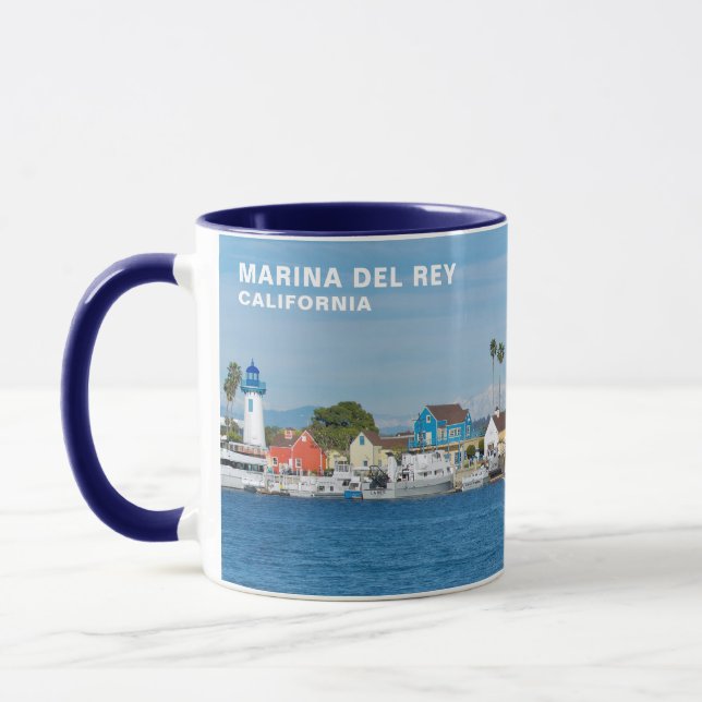 Fisherman's Village - Marina Del Rey, CA Mug (Left)