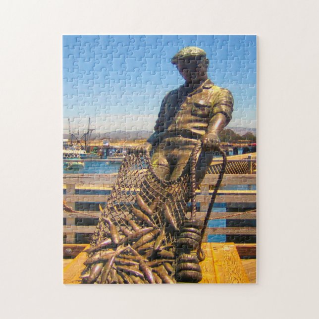 Fisherman's Wharf California. Jigsaw Puzzle (Vertical)