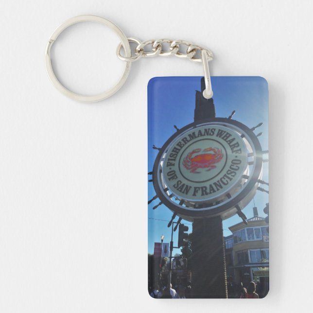 Fisherman's Wharf Keychain (Front)