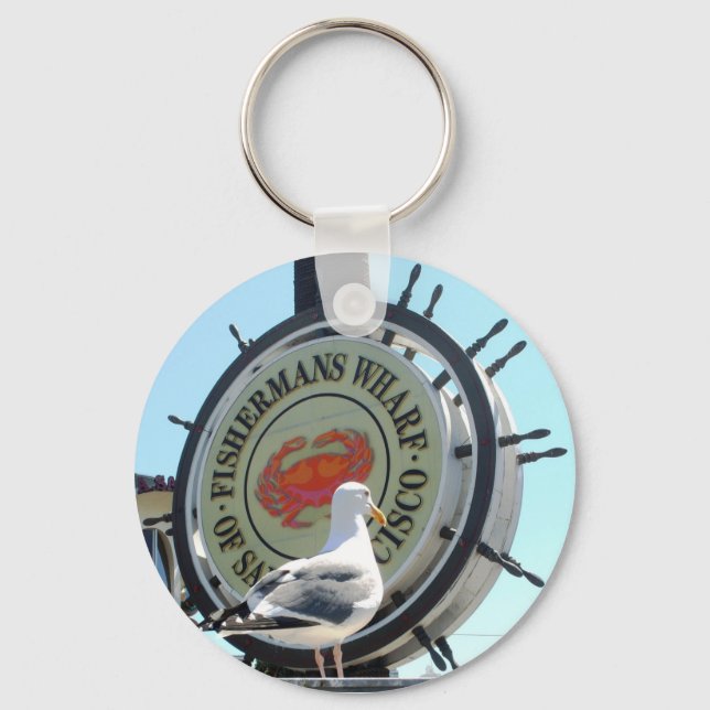 Fisherman's Wharf Keychain (Front)