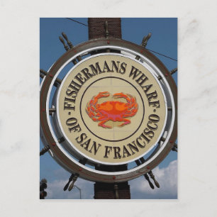 Fisherman's Wharf San Francisco Postcard