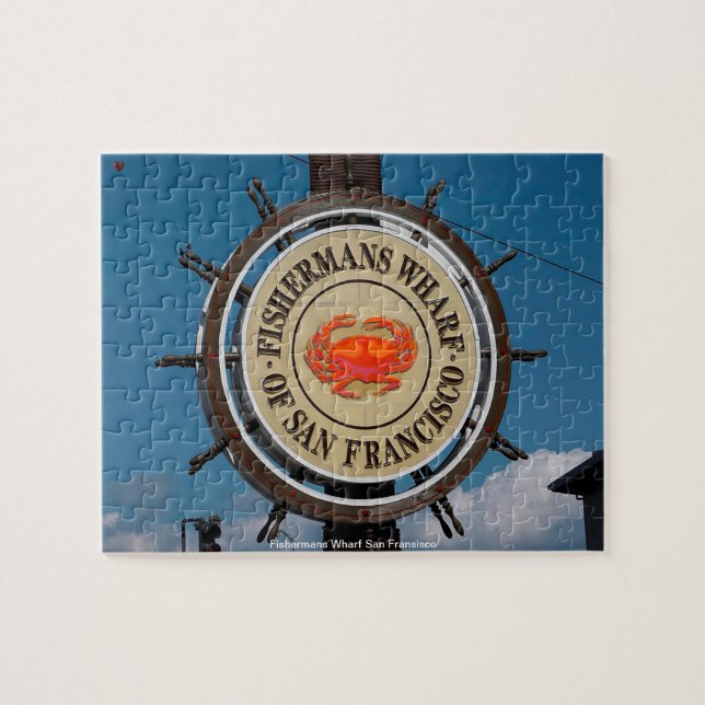 Fishermans Wharf San Fransisco Jigsaw Puzzle (Horizontal)