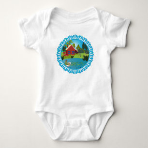 Fishermen Baby Bodysuit