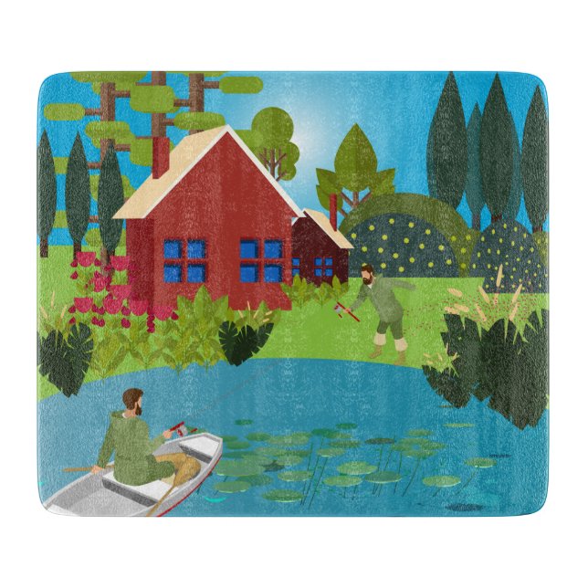 Fishermen Cutting Board (Front)