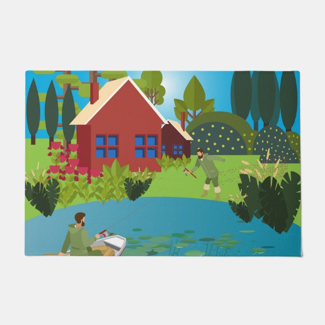 Fishermen Doormat (Front)