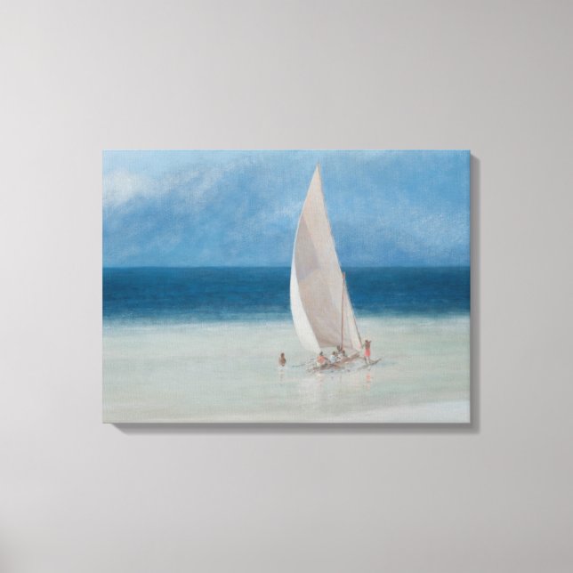 Fishermen Kilifi 2012 Canvas Print (Front)