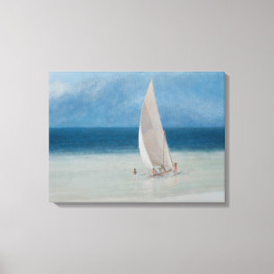 Fishermen Kilifi 2012 Canvas Print