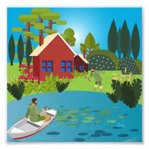 Fishermen Photo Print