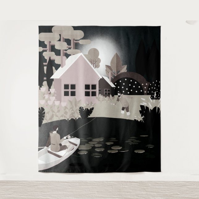 Fishermen Tapestry (Front)