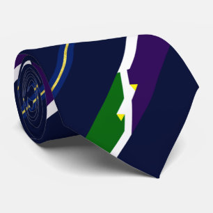 Fishers (Indiana) city flag Neck Tie