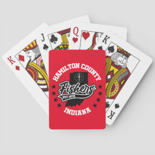 Fishers,Indiana Playing Cards