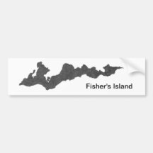 Fisher's Island Bumper sticker