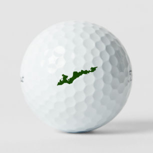 Fishers Island Classic Logo Golf Balls - Green