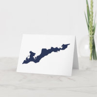 Fishers Island Logo Notecard - Fishers Island, NY