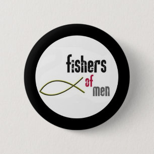 fishers of men 2 inch round button