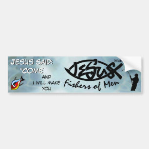 Fishers of Men Bumper Sticker