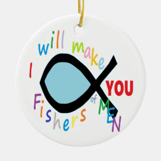 Fishers of Men Ceramic Ornament