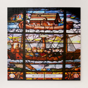 Fishers of men Christian art Jigsaw Puzzle