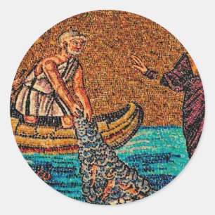 Fishers of Men Classic Round Sticker