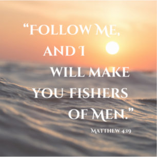 Fishers of Men Sticker