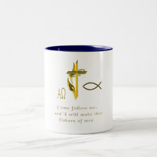 Fishers of Men Two-Tone Coffee Mug