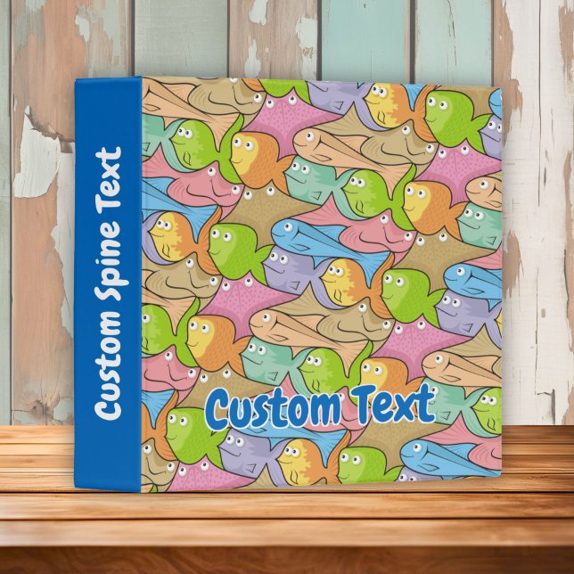 Fishes cartoon binder (Creator Uploaded)