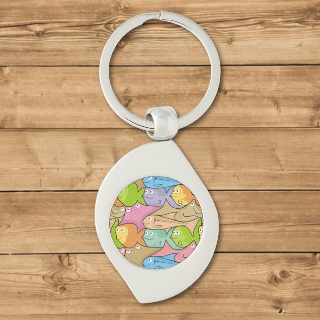 Fishes cartoon keychain (Creator Uploaded)
