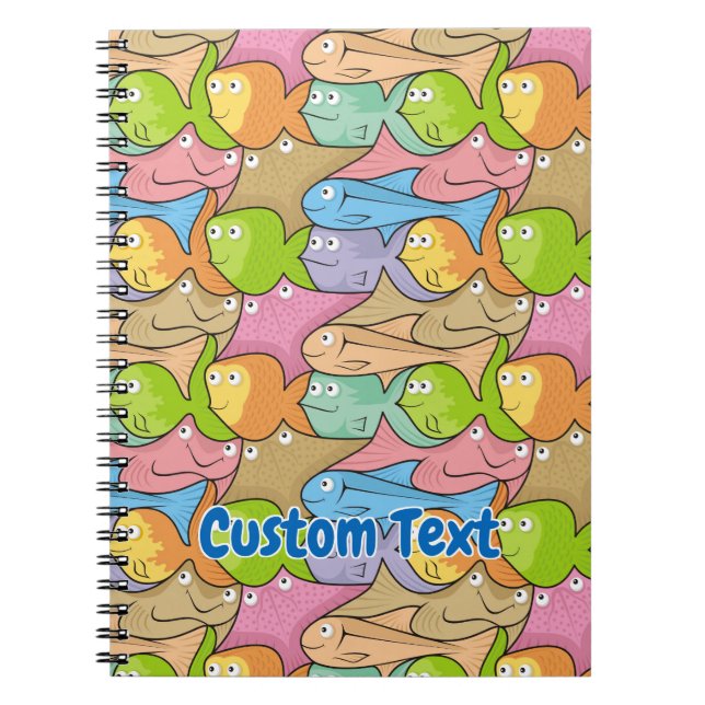 Fishes cartoon notebook (Front)