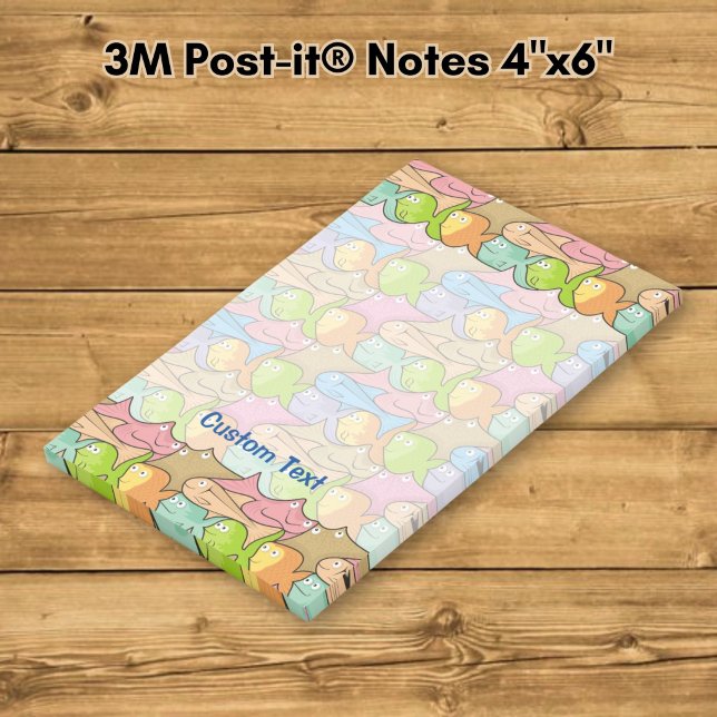 Fishes Cartoon Post-it Notes (Creator Uploaded)