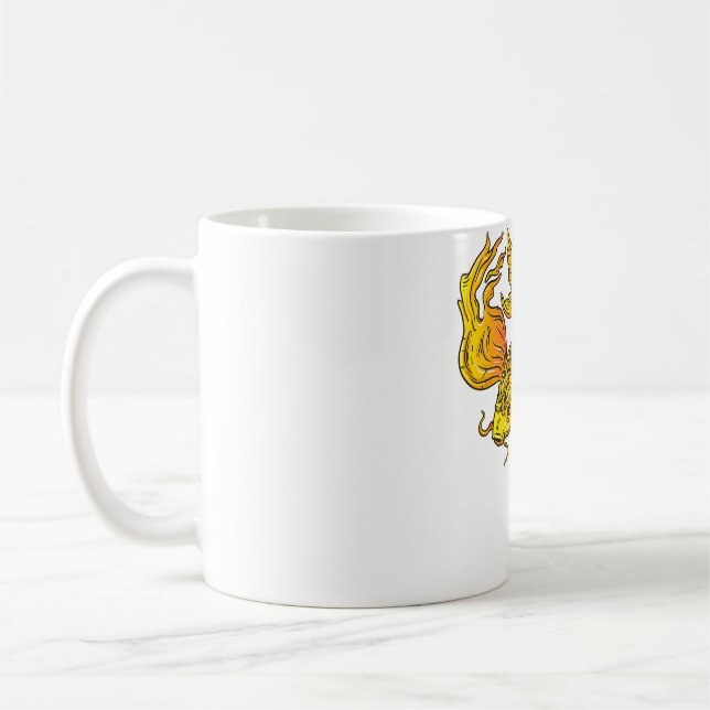 Fishes  coffee mug (Left)