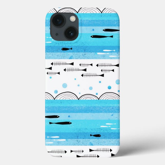 Fishes in the sea Case-Mate iPhone case (Back)