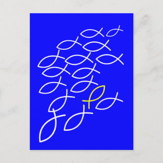 Fishes Postcard