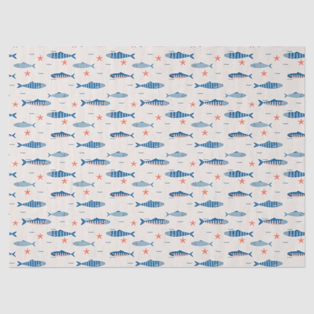 Fishies Tissue Paper (Front)