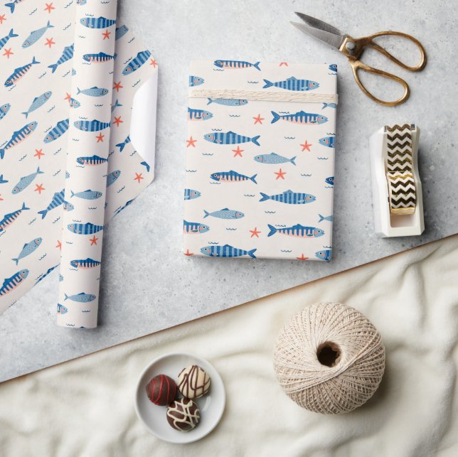 Fishies Wrapping Paper (Crafts)