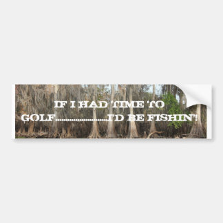 FISHIN' BUMPER STICKER