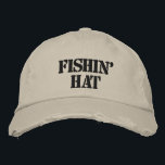 Fishin' Hat<br><div class="desc">A fun for fishing hat with a well worn look.</div>