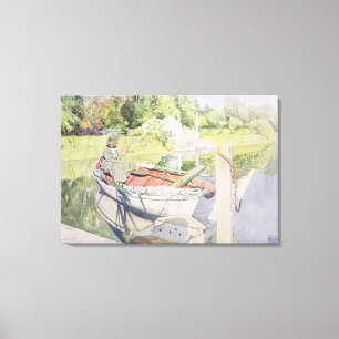 Fishing, 1909 canvas print