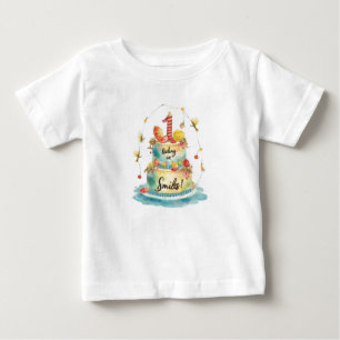 Fishing 1st Birthday Baby T-Shirt