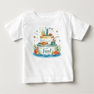 Fishing 1st Birthday  Baby T-Shirt