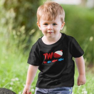 Fishing 2nd Birthday Toddler T-shirt