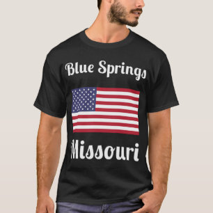 Fishing 4th of July Fishing American Flag Pursuit  T-Shirt