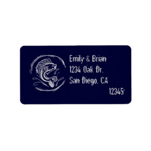 Fishing address labels