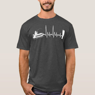 Fishing and beer - angler fishing route fishing ro T-Shirt