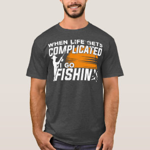Fishing Angling Sport Fisher Fisherman Gift T-Shirt