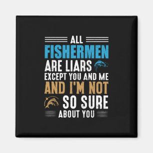 Fishing Art All Fisherman Magnet
