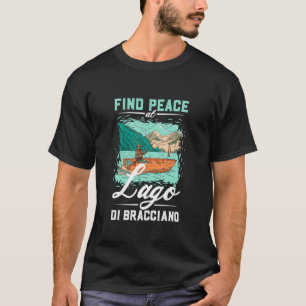 Fishing at Lago di Bracciano T-Shirt