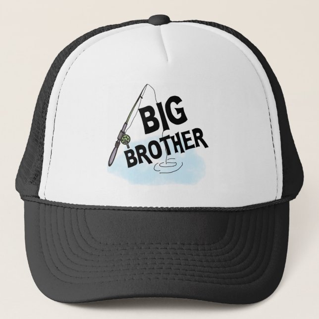 Fishing Big Brother Trucker Hat (Front)