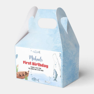 Fishing Birthday Party Favor Box